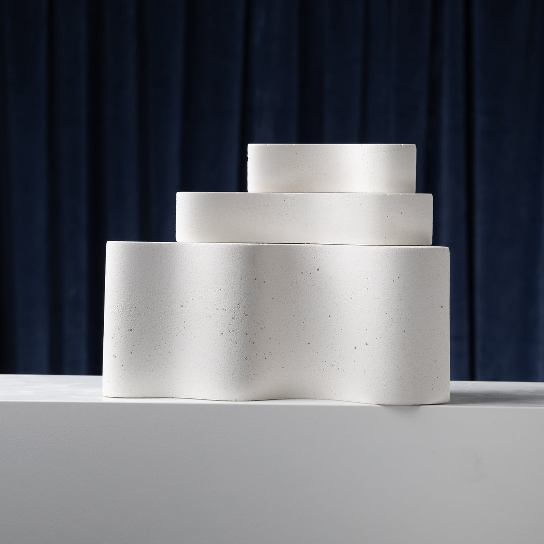 Wave-Edge Riser Product Photography Prop