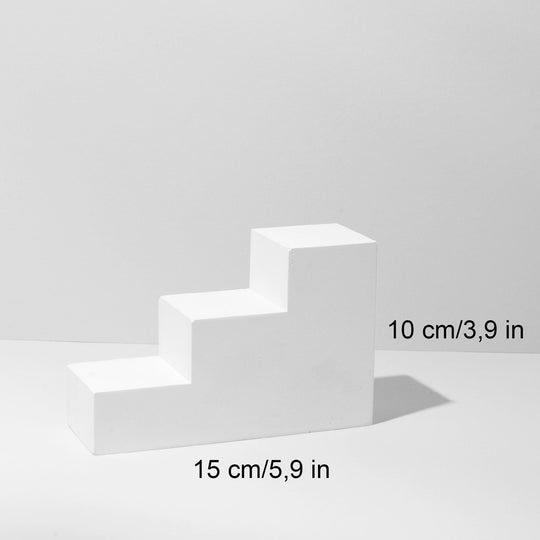 Three step display riser, approx. 38 x 25 cm / 15 x 10 in